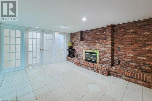 7 Mirella Court, Hamilton, ON - Indoor With Fireplace