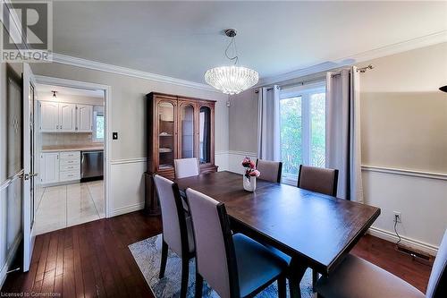 7 Mirella Court, Hamilton, ON - Indoor Photo Showing Dining Room