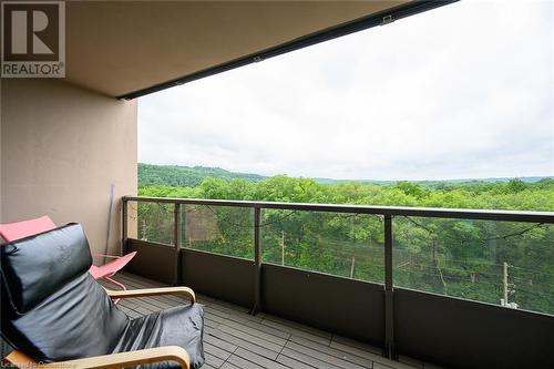 1966 Main Street W Unit# 1404, Hamilton, ON - Outdoor With Balcony With View With Exterior