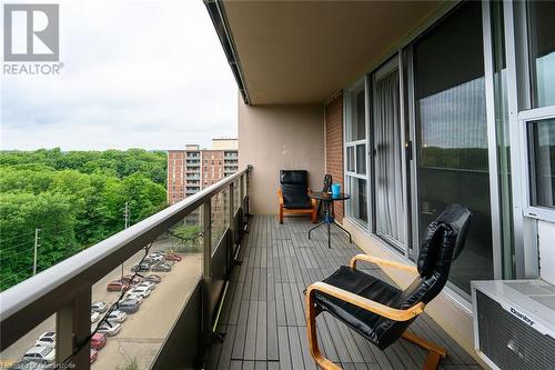 1966 Main Street W Unit# 1404, Hamilton, ON - Outdoor With Balcony With Exterior