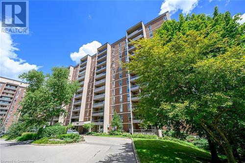 1966 Main Street W Unit# 1404, Hamilton, ON - Outdoor With Balcony With Facade