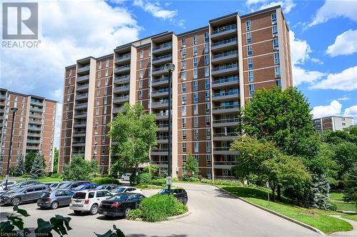 1966 Main Street W Unit# 1404, Hamilton, ON - Outdoor With Balcony With Facade