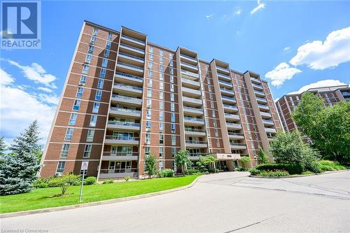 1966 Main Street W Unit# 1404, Hamilton, ON - Outdoor With Balcony With Facade