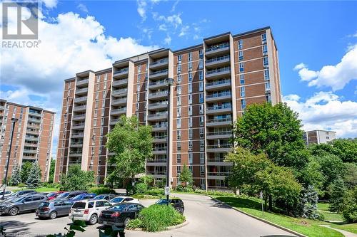 1966 Main Street W Unit# 1404, Hamilton, ON - Outdoor With Balcony With Facade