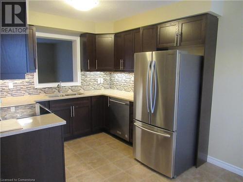 1010 Fanshawe Park Road E Unit# 5, London, ON - Indoor Photo Showing Kitchen With Stainless Steel Kitchen