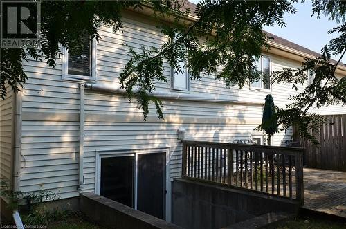 Back of House - 14 Hope Avenue, Virgil, ON - Outdoor With Deck Patio Veranda