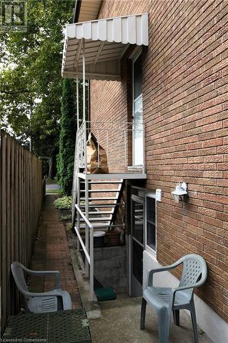 Fire escape exits. - 119 Louisa Street, St. Catharines, ON - Outdoor With Exterior