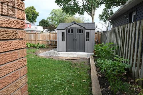 Shed in backyard - 119 Louisa Street, St. Catharines, ON - Outdoor