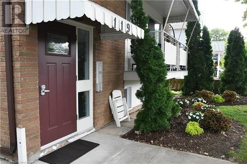 Front door - 119 Louisa Street, St. Catharines, ON - Outdoor With Exterior