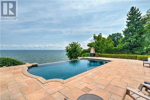 4410 Lakeshore Road, Burlington, ON - Outdoor With Body Of Water With In Ground Pool