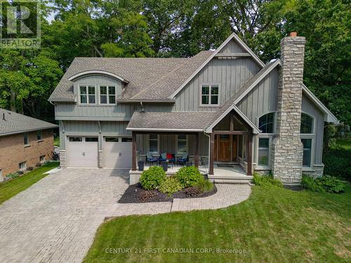 14 Gibbons Place, London, ON - Outdoor With Deck Patio Veranda With Facade