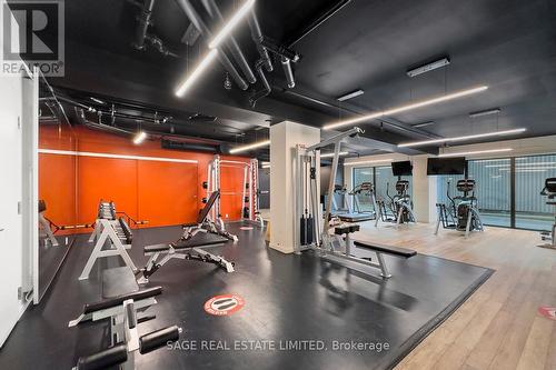 813 - 383 Sorauren Avenue, Toronto, ON - Indoor Photo Showing Gym Room