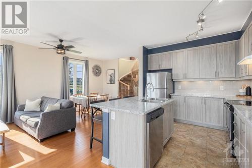 200 Don Brown Private, Ottawa, ON - Indoor Photo Showing Kitchen With Stainless Steel Kitchen With Double Sink With Upgraded Kitchen