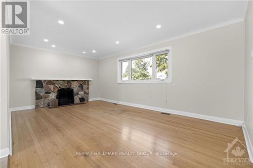 10 Roundhay Drive, Ottawa, ON - Indoor Photo Showing Other Room With Fireplace