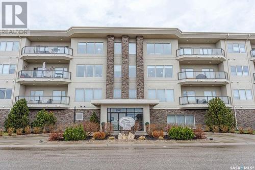 308 2800 Lakeview Drive, Prince Albert, SK - Outdoor With Balcony With Facade