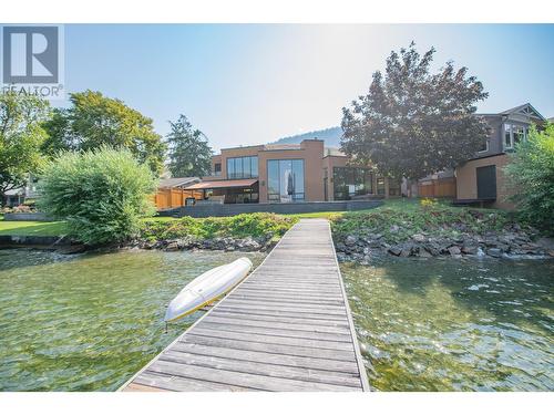 8595 Okanagan Landing Road, Vernon, BC - Outdoor With Body Of Water