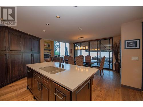 8595 Okanagan Landing Road, Vernon, BC - Indoor Photo Showing Kitchen With Double Sink