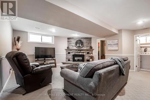 2479 Exeter Crescent, Burlington, ON - Indoor Photo Showing Other Room With Fireplace