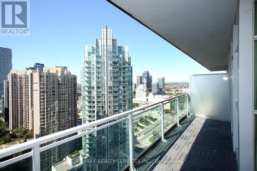 2807 - 223 Webb Drive, Mississauga, ON - Outdoor With Balcony With View With Exterior