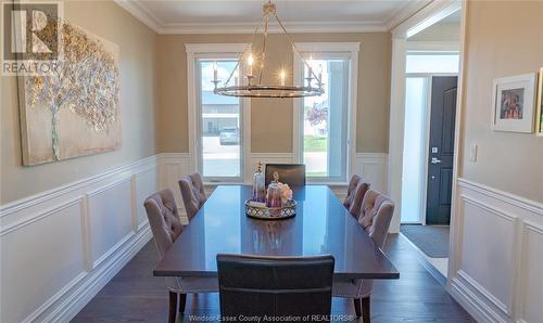 1866 Queens Valley Drive, Kingsville, ON - Indoor Photo Showing Dining Room