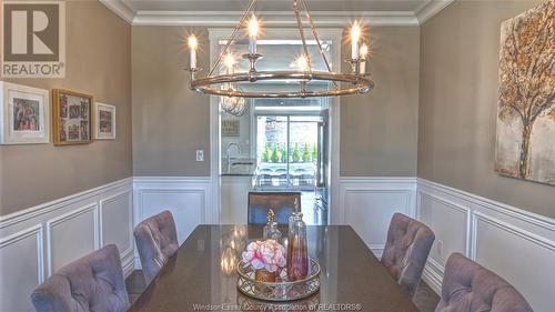 1866 Queens Valley Drive, Kingsville, ON - Indoor Photo Showing Dining Room