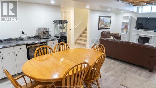 1866 Queens Valley Drive, Kingsville, ON - Indoor Photo Showing Dining Room