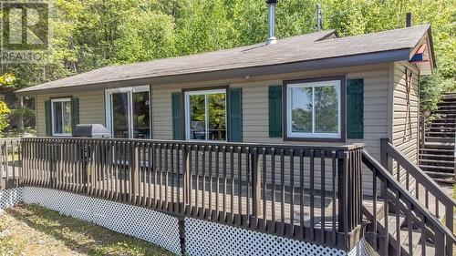 2278C Bass Lake Road, Espanola, ON - Outdoor With Deck Patio Veranda With Exterior