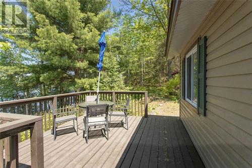 2278C Bass Lake Road, Espanola, ON - Outdoor With Deck Patio Veranda With Exterior