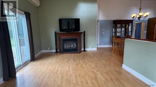 789 Hwy 652, Cochrane, ON - Indoor Photo Showing Living Room With Fireplace