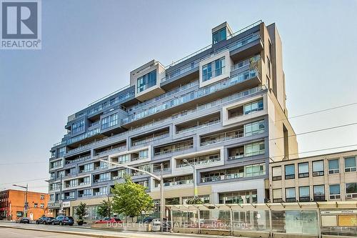 412 - 835 St Clair Avenue W, Toronto (Wychwood), ON - Outdoor With Balcony With Facade