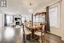 152 Frederick Pearson Street, East Gwillimbury, ON  - Indoor Photo Showing Dining Room With Fireplace 