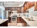 14395 Herron Road Unit# 106, Summerland, BC  - Indoor Photo Showing Kitchen With Double Sink 