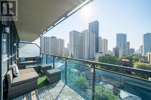 905 - 28 Linden Street W, Toronto, ON - Outdoor With Balcony