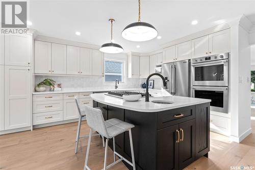 1132 Osler Street, Saskatoon, SK - Indoor Photo Showing Kitchen With Upgraded Kitchen