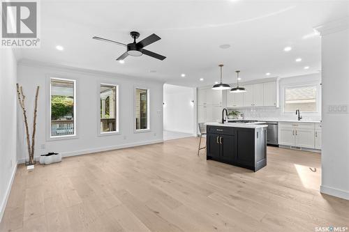 1132 Osler Street, Saskatoon, SK - Indoor Photo Showing Kitchen With Upgraded Kitchen