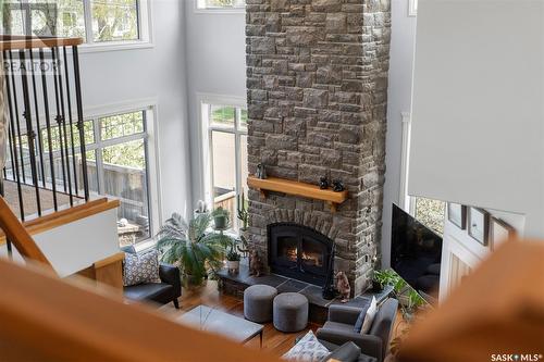 1027 15Th Street E, Saskatoon, SK - Indoor Photo Showing Other Room With Fireplace