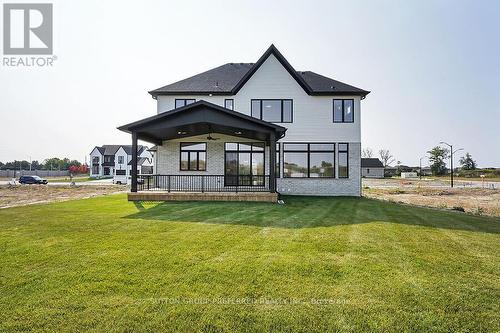 REAR OF HOME - 868 Eagletrace Drive, London, ON - Outdoor With Deck Patio Veranda