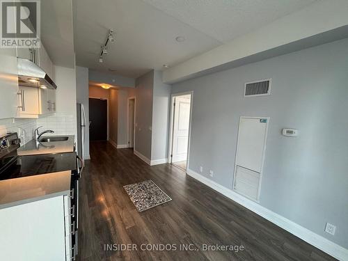 610 - 17 Zorra Street, Toronto, ON - Indoor Photo Showing Kitchen With Double Sink