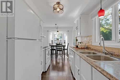 25 Habitant Crescent, Whitby (Lynde Creek), ON - Indoor Photo Showing Kitchen With Double Sink