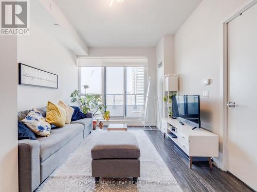 1803 - 4085 Parkside Village Drive N, Mississauga (City Centre), ON - Indoor Photo Showing Living Room