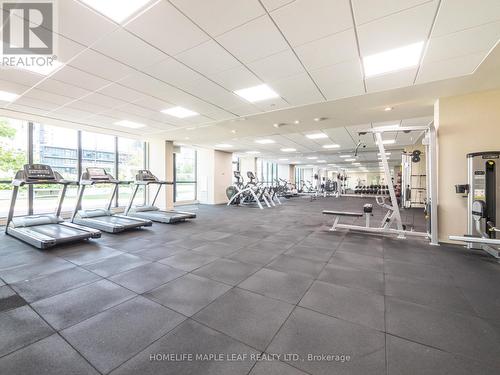 1803 - 4085 Parkside Village Drive, Mississauga, ON - Indoor Photo Showing Gym Room