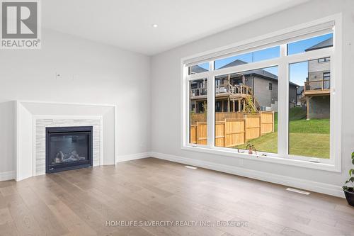 1937 Boardwalk Way, London, ON - Indoor Photo Showing Living Room With Fireplace