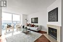 2309 - 131 Beecroft Road, Toronto, ON  - Indoor Photo Showing Living Room With Fireplace 