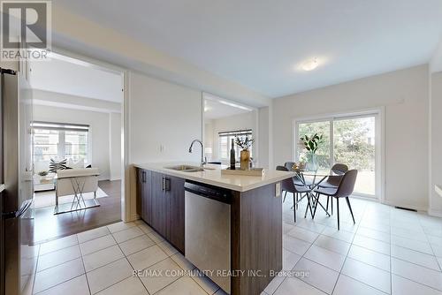 1345 Apollo Street, Oshawa, ON - Indoor Photo Showing Kitchen With Double Sink