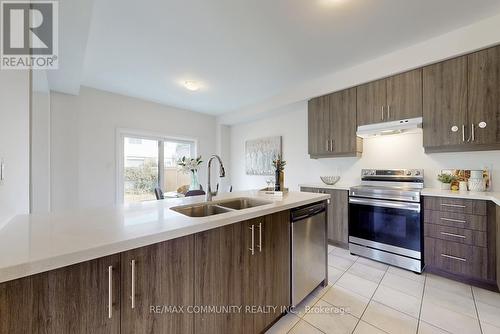 1345 Apollo Street, Oshawa (Eastdale), ON - Indoor Photo Showing Kitchen With Stainless Steel Kitchen With Double Sink With Upgraded Kitchen