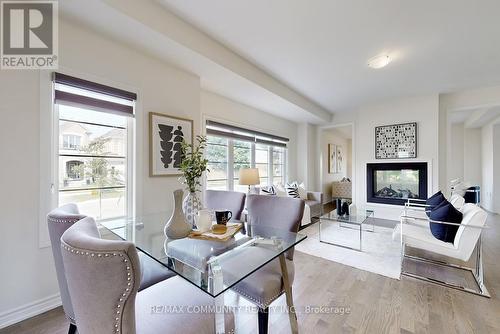 1345 Apollo Street, Oshawa (Eastdale), ON - Indoor Photo Showing Living Room With Fireplace