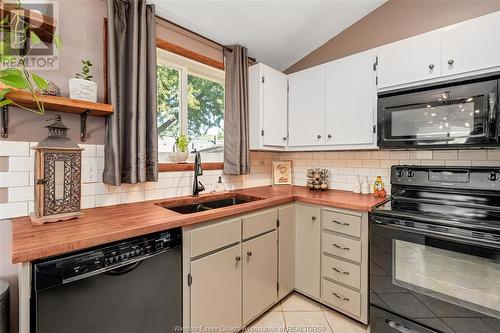 1268 Belleperche Place, Windsor, ON - Indoor Photo Showing Kitchen With Double Sink