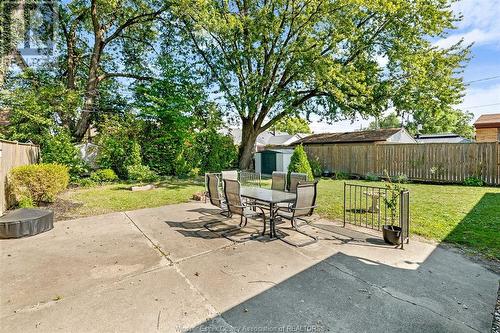 1268 Belleperche Place, Windsor, ON - Outdoor With Backyard