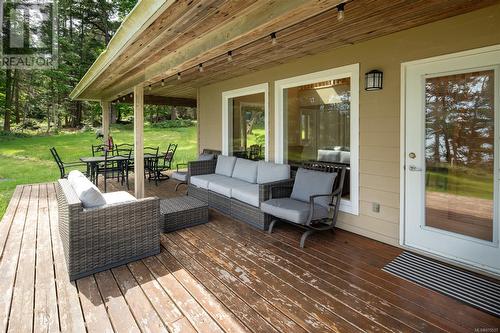 825 Cedar Bough Spur, Sidney Island, BC - Outdoor With Deck Patio Veranda With Exterior