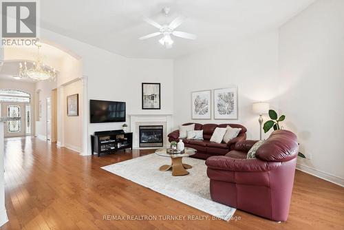 2 Suggs Lane, Whitchurch-Stouffville, ON - Indoor Photo Showing Living Room With Fireplace